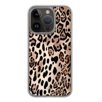iPhone 13 Pro hybride hoesje - Golden wildcat iPhone 13 Pro hybride hoesje - Golden wildcat