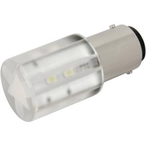 CML 1856123W LED-signaallamp Koud-wit BA15d 230 V/AC 380 mcd