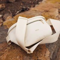 Crossbody Heuptas dames nylon - creme - MŌSZ Jessy