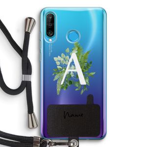 Green Brush: Huawei P30 Lite Transparant Hoesje met koord