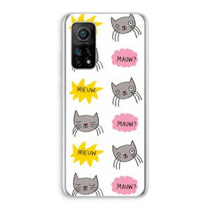 Meow: Xiaomi Mi 10T 5G Transparant Hoesje