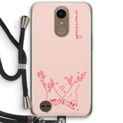 Best Friends: LG K10 (2017) Transparant Hoesje met koord