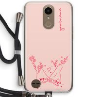 Best Friends: LG K10 (2017) Transparant Hoesje met koord