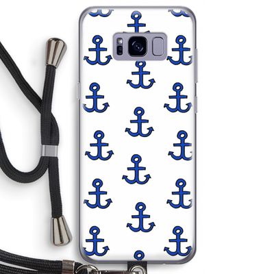 Ankers: Samsung Galaxy S8 Transparant Hoesje met koord
