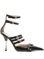 Blumarine escarpins en cuir 105 mm - Noir