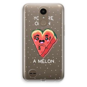 One In A Melon: LG K10 (2017) Transparant Hoesje