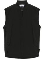 Stone Island gilet à design imperméable - Noir