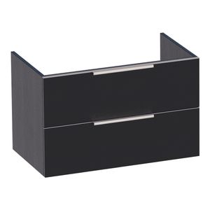 Sanituba EVO onderkast 80cm black wood