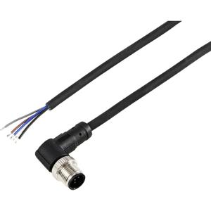 TRU COMPONENTS TC-12833140 Sensor/actuator aansluitkabel M12 Aantal polen (sensoren): 5 Stekker, haaks 2 m 1 stuk(s)