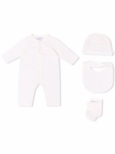 Emporio Armani Kids trousseau de naissance à logo imprimé - Rose