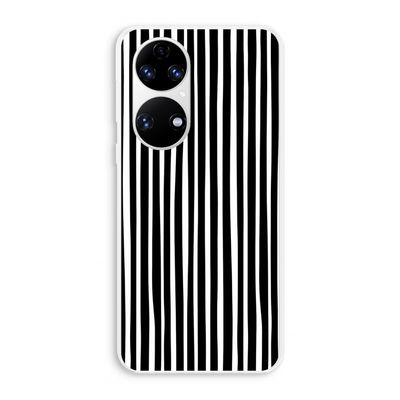 Stripes: Huawei P50 Transparant Hoesje