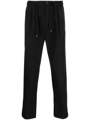 Herno pantalon à lien de resserrage - Noir