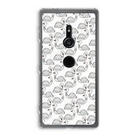 Zwanen: Sony Xperia XZ2 Transparant Hoesje