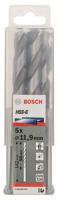 Bosch Accessoires metaalboren hss-g, standard 11,9 x 101 x 151 mm 5st - 2608585537