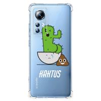 Xiaomi 12 Lite Stevig | Bumper Hoesje | Cactus Poo