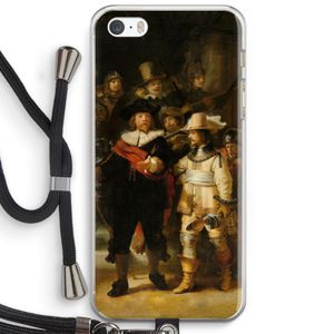 De Nachtwacht: iPhone 5 / 5S / SE Transparant Hoesje met koord