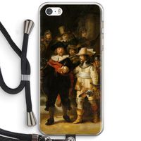 De Nachtwacht: iPhone 5 / 5S / SE Transparant Hoesje met koord