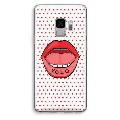 Yolo Denise: Samsung Galaxy S9 Transparant Hoesje