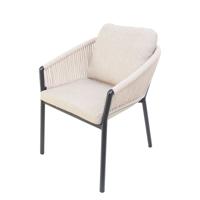 Lakeshore dining stoel midnight grey sunny creme Oosterik Home - Oosterik home