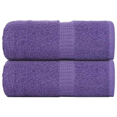VidaXL Zeepdoekjes 2 st 30x30 cm 360 g/m² 100% katoen paars