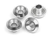 Wheel washer (silver/4pcs)