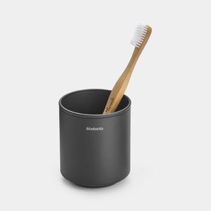 Brabantia MindSet Tandenborstelhouder - 8.2x9.5cm - mineral infinite grey 303241