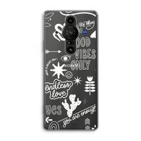 Good vibes: Sony Xperia Pro-I Transparant Hoesje