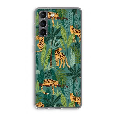 Luipaard 2: Samsung Galaxy S21 Transparant Hoesje