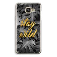 Stay wild: Samsung Galaxy A5 (2016) Transparant Hoesje