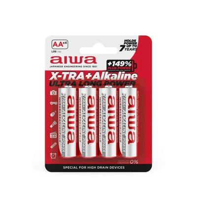 Batterijen Aiwa AALR6 4UD 1,5 V AA LR6 (12 Stuks) Batterijen Aiwa AALR6 4UD 1,5 V AA LR6 (12 Stuks)