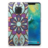 Huawei Mate 20 Pro | TPU Case | Purple Flower Huawei Mate 20 Pro | TPU Case | Purple Flower