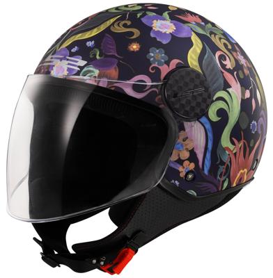 LS2 Helmet of558 sph. ii bloom m blue/colorful
