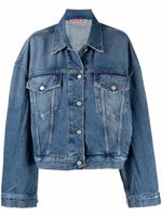 Acne Studios veste oversize en jean - Bleu