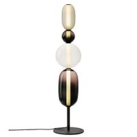 Bomma Pebbles Large Vloerlamp - Configuratie 4 - Wit - zwart