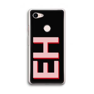 Monogram: Google Pixel 3 Transparant Hoesje