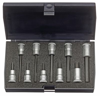 Gedore Inbusdopsleutelset 3/8" 10-dlg - 1509918