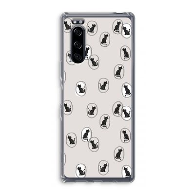 Miauw: Sony Xperia 5 Transparant Hoesje