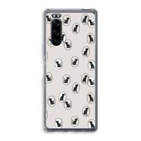 Miauw: Sony Xperia 5 Transparant Hoesje