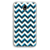 Onderbroken lijn: Samsung Galaxy J7 (2017) Transparant Hoesje