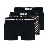 Hugo Boss 3-pack boxershorts trunk bold design - thumbnail