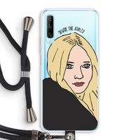 Ashley: Huawei P Smart Pro Transparant Hoesje met koord