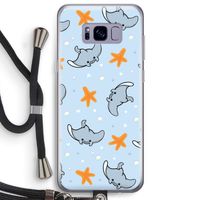 Manta: Samsung Galaxy S8 Plus Transparant Hoesje met koord
