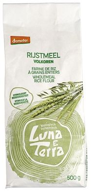 Rijstemeel volkoren demeter bio