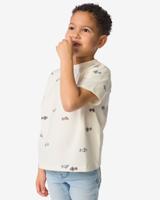 HEMA Kinder T-shirt skateboard wit (wit)