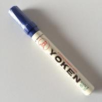 Stift Yoken No. 20 blauw beitelpunt