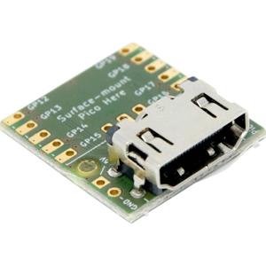 p-pico-dvi-sock Adaptermodule Adapter Geschikt voor serie: Raspberry Pi 1 stuk(s)