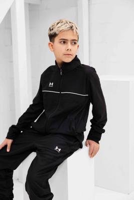 Under Armour Challenger Trainingspak Kids Zwart - Maat 116 - Kleur: Zwart | Soccerfanshop