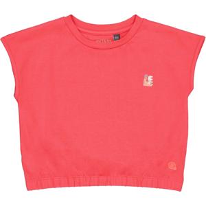 Quapi Zomer shirt meisjes - roze rood - Femke