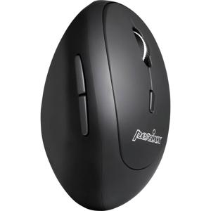 Perixx PERIMICE-819 Ergonomische muis Bluetooth, Radiografisch Optisch Zwart Oplaadbaar