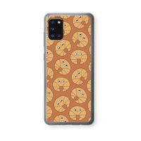 Croissant: Samsung Galaxy A31 Transparant Hoesje